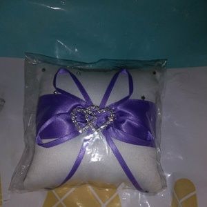 Mini ring bearer pillow